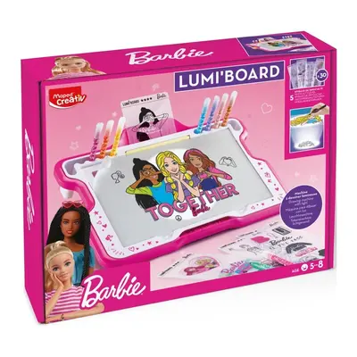 MAPED - Kreatív készlet MAPED Barbie Lumi Board