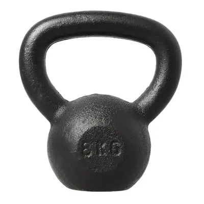 HMS - Öntöttvas kettlebell KZG08 8 kg, fekete