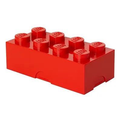 LEGO STORAGE - uzsonnás doboz 100 x 200 x 75 mm - piros