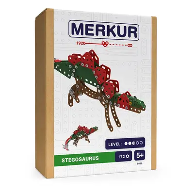 MERKUR - DINO - Stegosaurus, 172 alkatrész