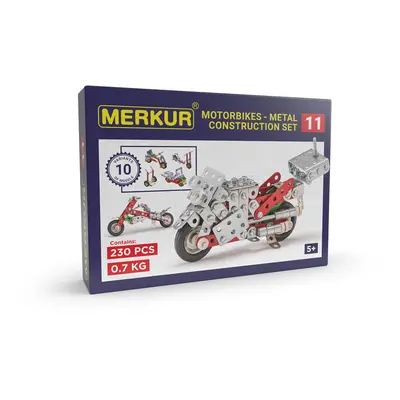 MERKUR - 011 Motorkerékpár, 230 alkatrész, 10 modell