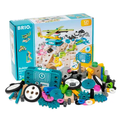 BRIO - Builder - építőkészlet motorral készlet