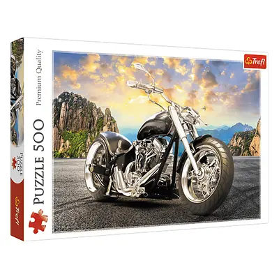 TREFL - Puzzle 500 - Fekete motor