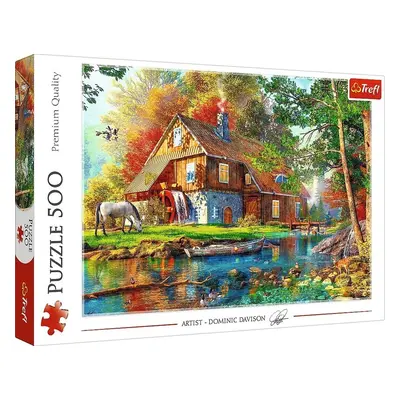 TREFL - Puzzle Malom a folyó 500 darabos