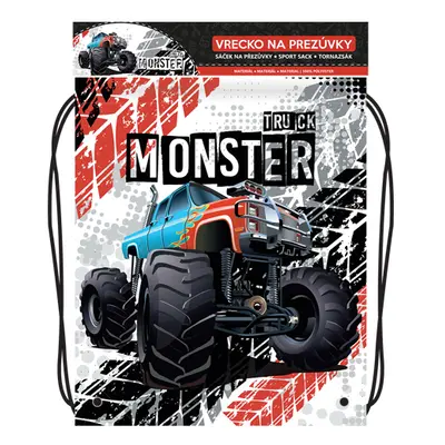 JUNIOR - Nyomtatott táska - 4-es sorozat - Monster Truck