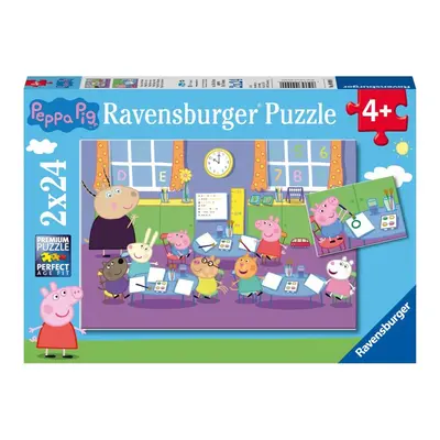 RAVENSBURGER - Peppa Malac 2x24 darab