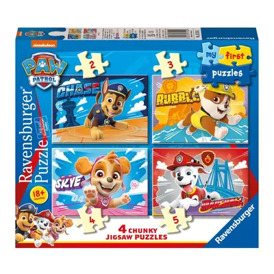 RAVENSBURGER - My first Paw patrol puzzle 2/3/4/5 darab