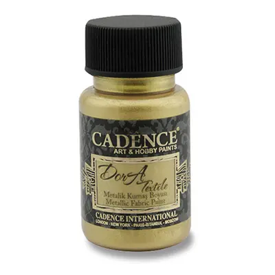 CADENCE - Textil színű, fémes. gazdag arany, 50 ml