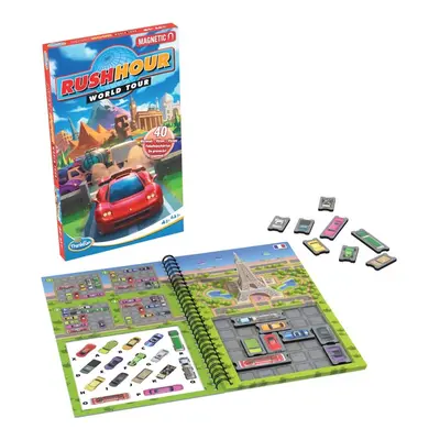 RAVENSBURGER - ThinkFun Rush Hour mágneses utazási játék