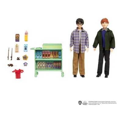 MATTEL - Harry Potter babák Harry és Ron a szemölcsök gyorsforgalmi úton