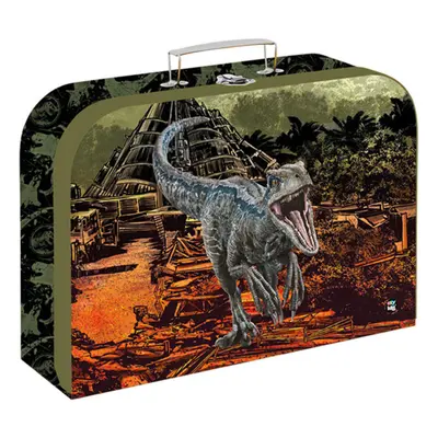 KARTON PP - Bőrönd laminált 34 cm Jurassic World