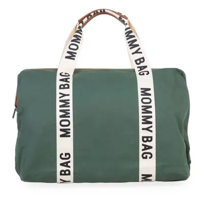 CHILDHOME - Pelenkázó táska Mommy Bag Canvas Green