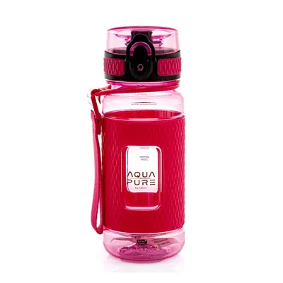 ASTRA - Egészséges palack AQUA PURE 400 ml - neon pink, 511023007