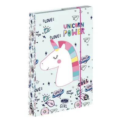 KARTON PP - Doboz füzetekhez A4 Jumbo Unicorn Iconic