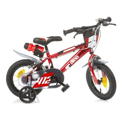 DINO BIKES - Gyermek bicikli 12" 412US -06 piros