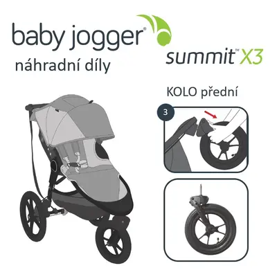 BABY JOGGER - SUMMIT X3 első kerék