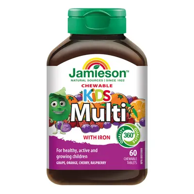 JAMIESON - Multi Kids multivitamin tabletta gyermekeknek 60 tbl.