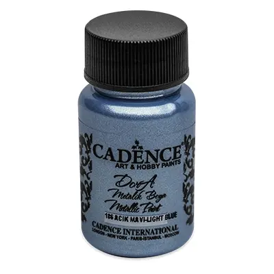 CADENCE - Akrilfesték Cadence D.Metalic, világoskék, 50 ml