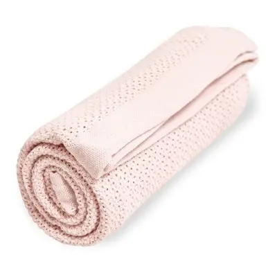 VINTER & BLOOM - Takaró Soft Grid Organic Baby Pink