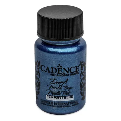 CADENCE - Akrilfesték Cadence D.Metalic, kék, 50 ml