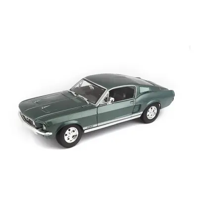 MAISTO - 1967 Ford Mustang Fastback, metal zöld, 1:18