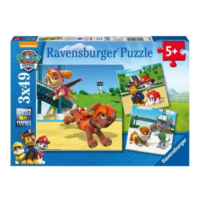 RAVENSBURGER - Paw Patrol: Dog Team 3x49 alkatrész