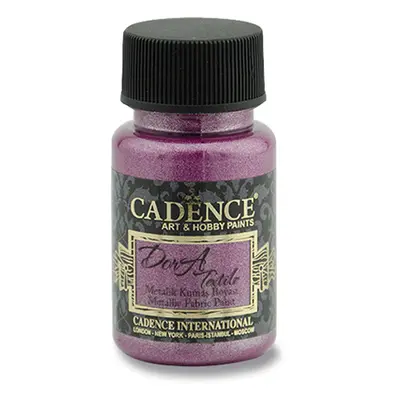 CADENCE - Textilfesték, fémes. ciklámen, 50 ml