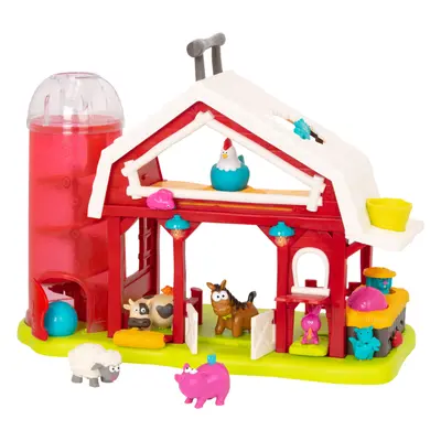 B-TOYS - Baa-Baa-Barn zenélő állatfarm