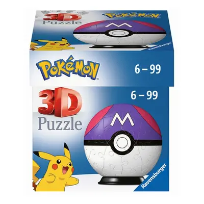 RAVENSBURGER - Puzzle-Ball Pokémon: Mestergolyó 54 darab