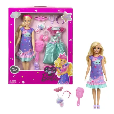 MATTEL - Barbie Az első Barbia babám nappali és éjszakai baba - Lila