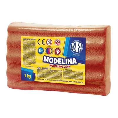 ASTRA - MODELINA Kemencemodellező anyag 1kg piros, 304111009