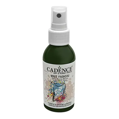 CADENCE - Textil spray festék, sötétzöld,100ml