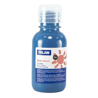 MILAN - Tempera festék 125ml Fluo - kék