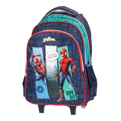 PLAY BAG - Kerekes iskolai hátizsák URBAN - Spider Man