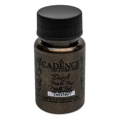 CADENCE - Akrilfesték Cadence D.Metalic, barna, 50ml