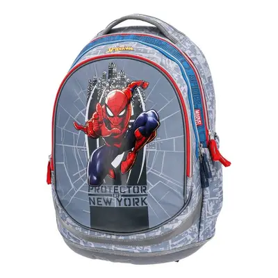 PLAY BAG - Iskolai hátizsák SEVEN anatómiai - Spider Man