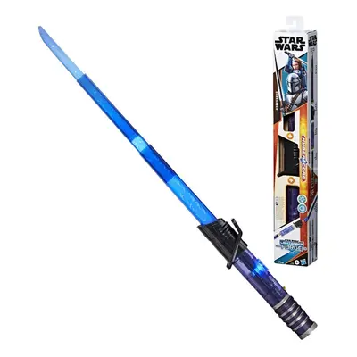 HASBRO - Star Wars Ls Forge Darksaber Kard Fénnyel és Hanggal