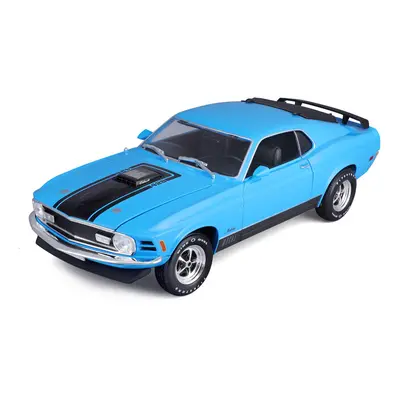 MAISTO - 1970 Ford Mustang Mach 1, kék, 1:18