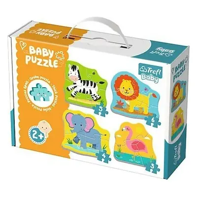 TREFL - Trefl Baby Puzzle szafari állatok