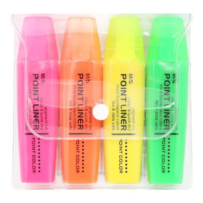 M&G - Highlighter Neon illattal (4 színből álló készlet)