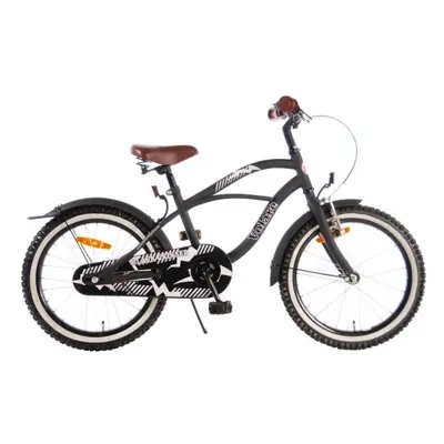 VOLARE - Volare Black Cruiser Kids Bike - Fiúk - 18 hüvelykes - Fekete - 95%-ban összeszerelve