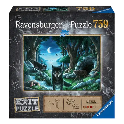 RAVENSBURGER - Exit Puzzle: Wolf 759 darab