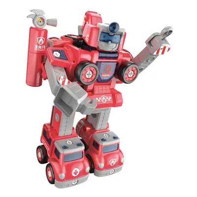 WIKY - Autorobot csavarozás effektekkel - The Rescue Brave 32 cm