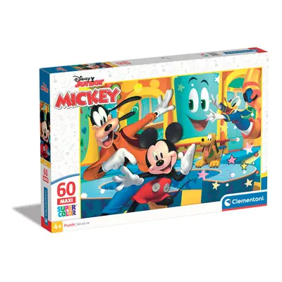 CLEMENTONI - Puzzle 60 darab MAXI - Disney Mickey