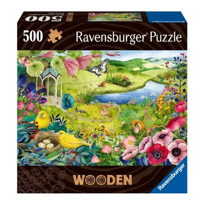 RAVENSBURGER - Fapuzzle wild garden 500 darab