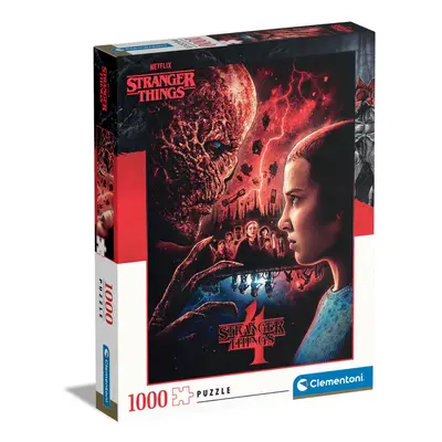 CLEMENTONI - Puzzle 1000 alkatrészek - Stranger Things