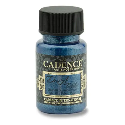 CADENCE - Textilfesték, fémes. sötétkék, 50 ml