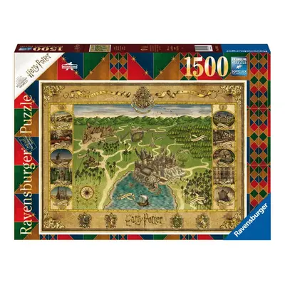 RAVENSBURGER - Harry Potter: Roxfort térkép 1500 darab