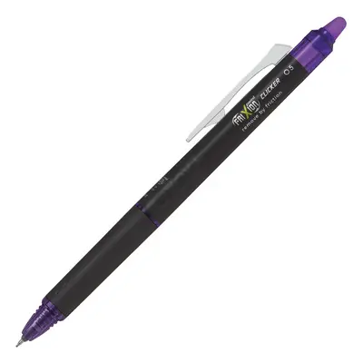 PILOT - FriXion Point Clicker 0,5 mm-es szinergikus hegyű toll - lila színben