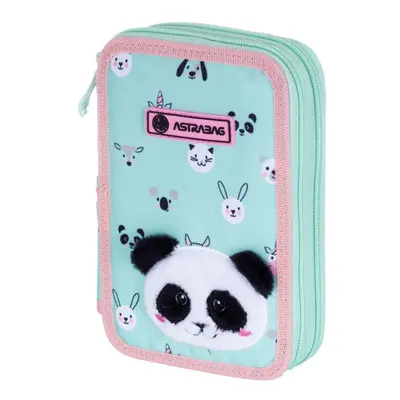 ASTRA - ASTRABAG, Kétemeletes tolltartó újratöltővel TEDDY PANDA, AC21, 503023025